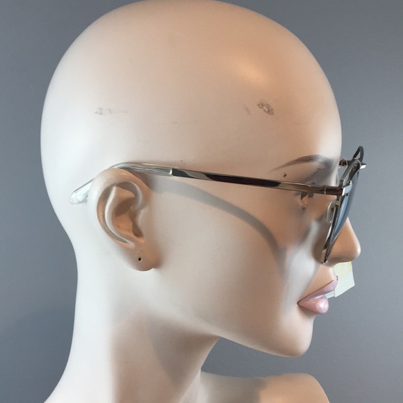 NWT Karen Walker Simon Round Mirrored Sunglasses - Picture 5 of 8